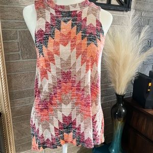 Women’s large Aztec sleeveless top